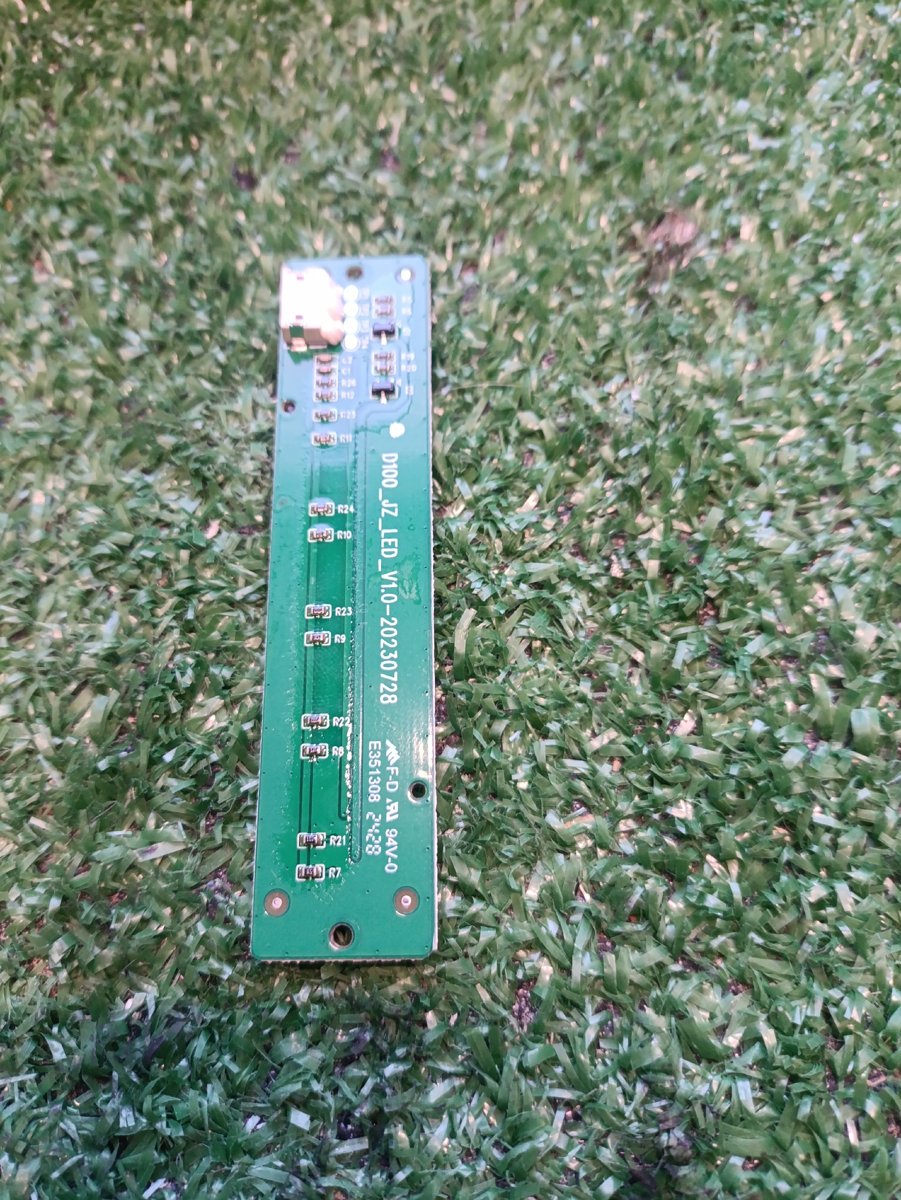 Плата индикации D100_JZ_LED_V1.0 зарядной станции робота пылесоса Tuvio TR06HLCB