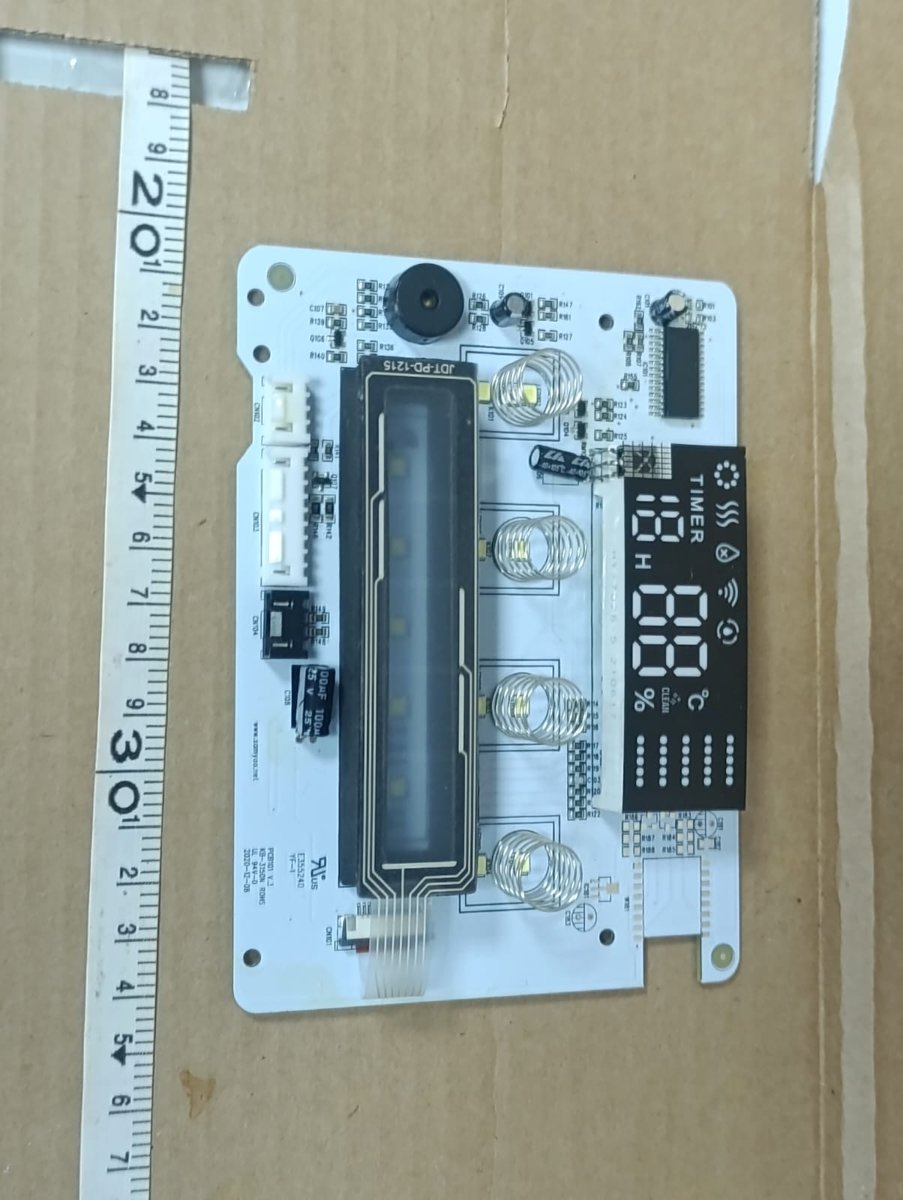 Панель управления и индикации (в сборе) PCB101 v.3 (KB-3150N ROHS) для увлажнителя воздуха Polaris PUH 8060 TFD